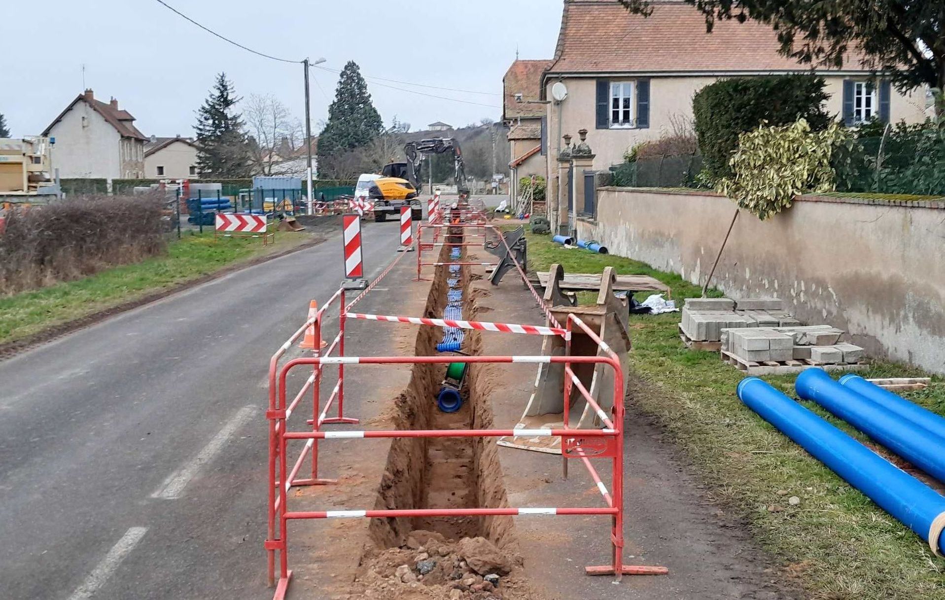 travaux d'eau